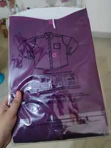 Kolumbus Men's Purple Shirt