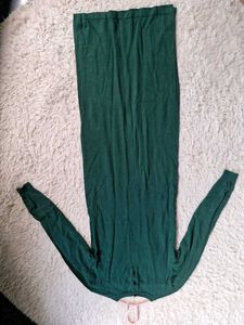 Green Long Sleeve Maxi Dress