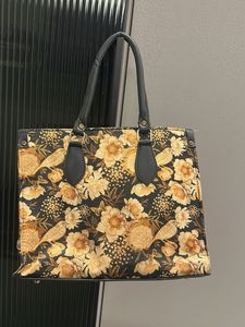 Floral Print Tote Bag