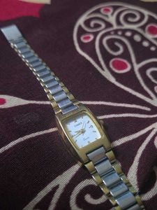 Classic Two-Tone Quartz Watch