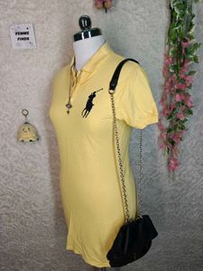 Yellow Polo T-Shirt with Number 3