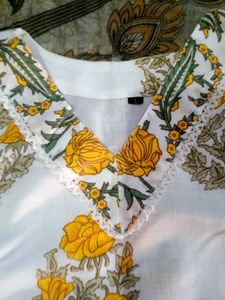 Floral Print Kurta  set