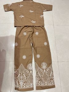 Embroidered co ord Set - Casual Chic