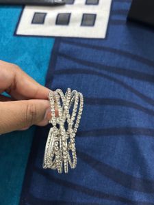 Sparkling Crystal Cuff Bracelet