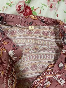 Floral Printed cotton tunic