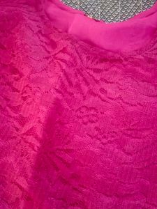 Purple brasso kurti