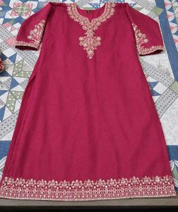 Elegant Embroidered Kurta Set