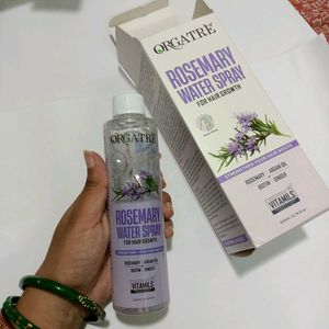 ORGATRE Rosemary Water Spray for Hair Growth