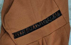 Chic Orange /browish/Tan colour Jumpsuit