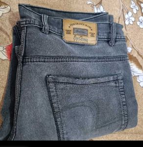 Men's Grey Denim Jeans