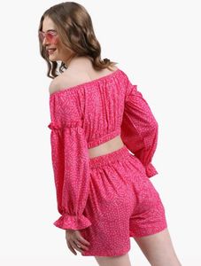 Top Skirt Set Co ord