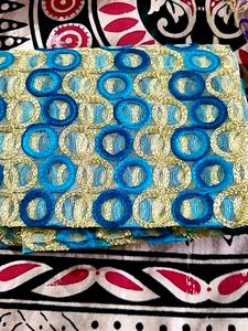 Beautiful Net Unstitched Blouse Fabric