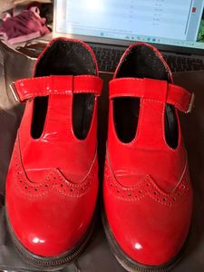 Red Patent Leather Loafers