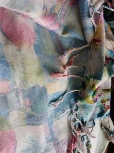 Floral Print Scarf
