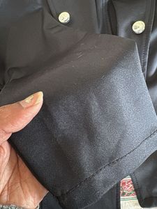 Stylish Black Military-Style Jacket