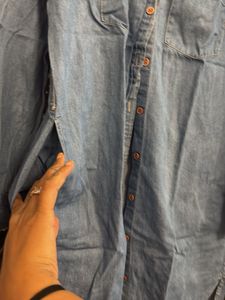 Denim Shirt Dress