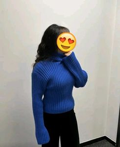 Ribbed Turtleneck Sweater savana aesthetic Pi