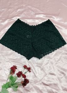 Black Lace Briefs