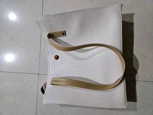 Stylish Cream Tote Bag