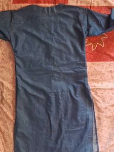Denim Stright Kurti