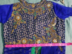 Blue Ethnic Gown