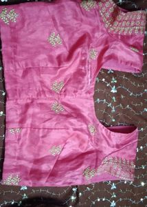 32 Pink Embroidered Blouse