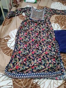 Beautiful Printed Kurta with Dupatta