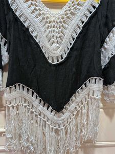 Boho Beachy Embroidered Top