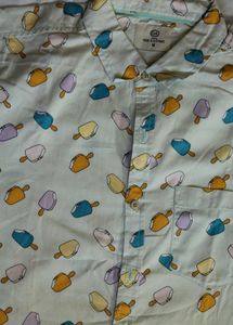 C&amp;A  ice-cream print shirt