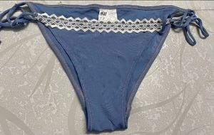 New H&M Blue Bikini Bottom–Size EUR 38 / US 8