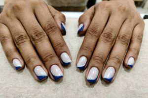 Elegant French Tip Nails
