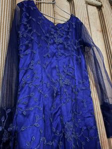 Heavy Blue Gown.