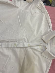 Gap White Button-Up Shirt