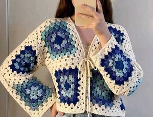 Boho Crochet Cardigan