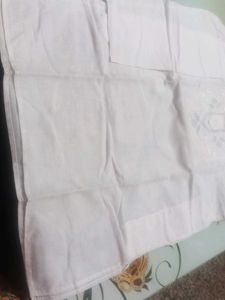Elegant White Embroidered Kurta