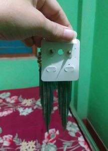 Stunning Emerald statement Earrings (4 Combo)