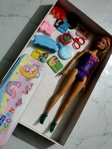 Barbie doll with freebies lots