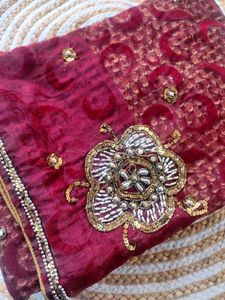 Party Wear Embellished Boutique Saree