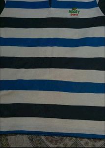 Classic Rugby Sports Striped Jersey
