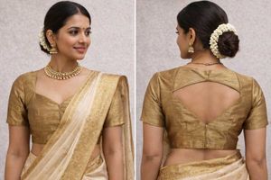 indya Gold Blouse (unused)