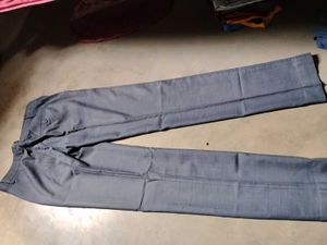 combo of 2 men's Grey Formal Trousers