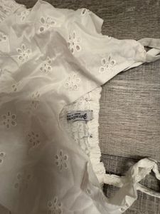 White Eyelet Camisole Top