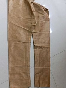 Boys navy Blue Kurta with golden Pants