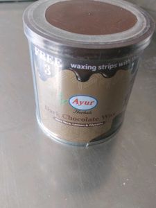 Ayur Dark Chocolate Wax with Free Strips