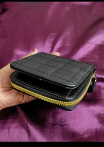 🖤Leather Quilted Wallet