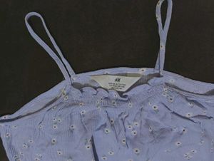 Price drop ❌ H&amp;M Light Purple Floral Cami Top