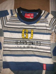 Striped Long Sleeve T-Shirt for Boys