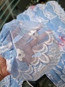 Blue Floral fan cover