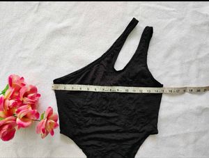 Chic Black One-Piece Swimsuit