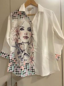 Zola Graphic Print Top